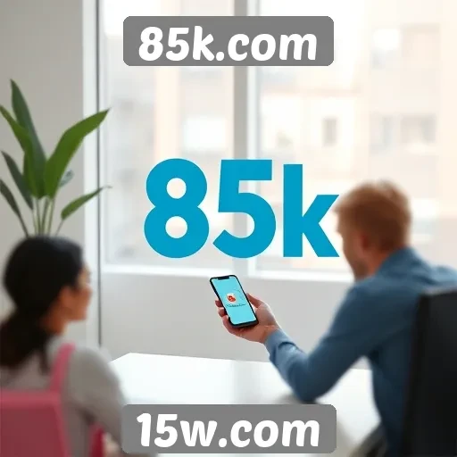 Plataforma 85k.com promete experiências interativas